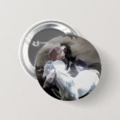 Breaking Free - Wilde Pferde Button (Vorne & Hinten)