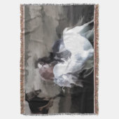 Breaking Free - Wilde Pferde Decke (Vorderseite Vertikal)