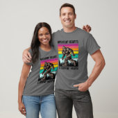 Breaking Hearts and Rippins Furzen Bigfoot Retro V T-Shirt (Unisex)