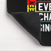 Breaking Jede Kette seit 1865 Junzeenth Black Hi Mousepad (Ecke)