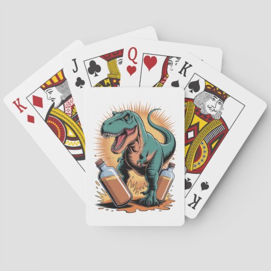 Breaking More Bottles Spielkarten (Rückseite)