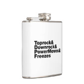 Breaking Moves (Breakdance) Flachmann (Rechts)