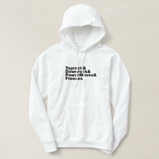 Breaking Moves (Breakdance) Hoodie (Design vorne)