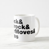 Breaking Moves (Breakdance) Kaffeetasse (VorderseiteRechts)
