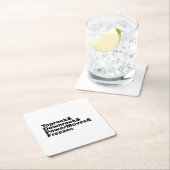 Breaking Moves (Breakdance) Rechteckiger Pappuntersetzer (Vor Ort)