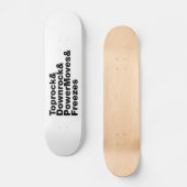 Breaking Moves (Breakdance) Skateboard (Vorderseite)