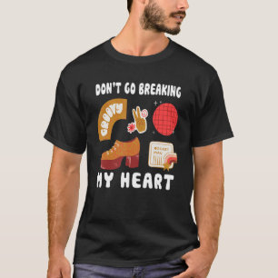 Breaking my Hear Rock Musician 80er und Bo T-Shirt