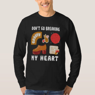 Breaking my Hear Rock Musician 80er und Bo T-Shirt