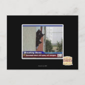 Breaking News 2 Postkarte (Vorderseite)
