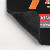 Breaking News 7 Aß 9 Mathe-Witz Funny 67 Meme Hall Mousepad (Ecke)