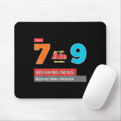 Breaking News 7 Aß 9 Mathe-Witz Funny 67 Meme Hall Mousepad (Mit Mouse)