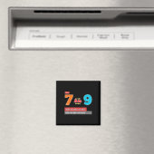 Breaking News 7 hat 9 Mathe-Witz Lustig 67 Meme Ha Magnet (In Situ (Geschirrspüler))