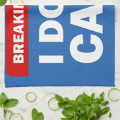 Breaking News Geschirrtuch (Gefaltet)