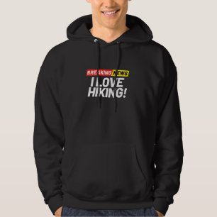 Breaking News Ich kümmere mich darum, dass ich Lie Hoodie
