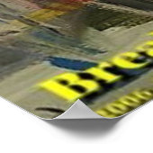 Breaking News Poster (Ecke)