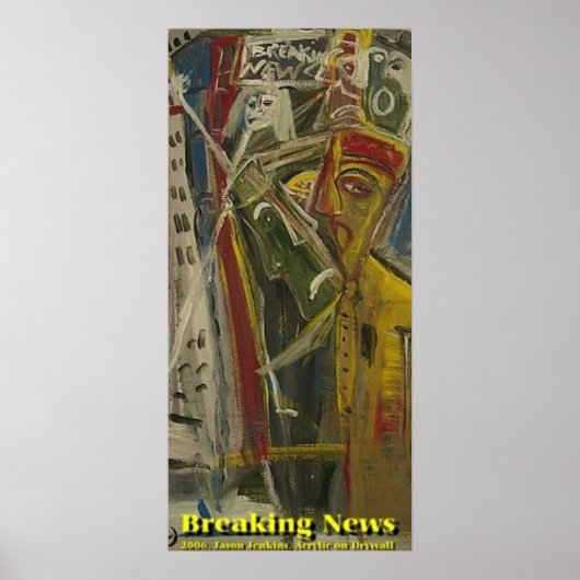 Breaking News Poster (Vorne)