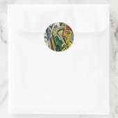 BREAKING NEWS RUNDER AUFKLEBER (Tasche)