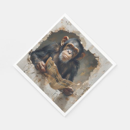 Breaking News Serviette (Ecke)