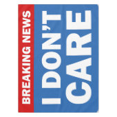 Breaking News Tischdecke (Vorderseite)