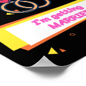 Breaking News werde ich heiraten, um Bride Groo zu Poster (Ecke)