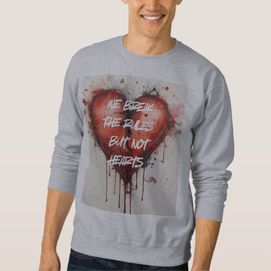 breaking rules sweatshirt (Vorderseite)