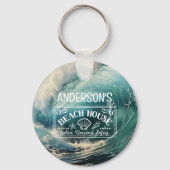 Breaking Surf Ihr Abenteuer beginnt Schlüsselanhänger (Vorderseite)