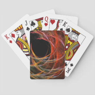 Breaking the Circle Abstract Art Spielkarten
