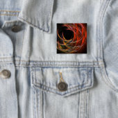 Breaking the Circle Abstrakt Art Button (quadratis (Beispiel)