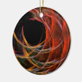 Breaking the Circle Abstrakt Art Circle Ornament (Links)