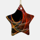 Breaking the Circle Abstrakt Art Star Ornament (Rechts)