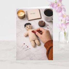 Breaking Up Is Hard To Do Over You Illustration Karte