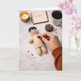 Breaking Up Is Hard To Do Over You Illustration Karte