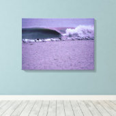 Breaking Wave and Seagulls Leinwanddruck (Insitu (Holzboden))