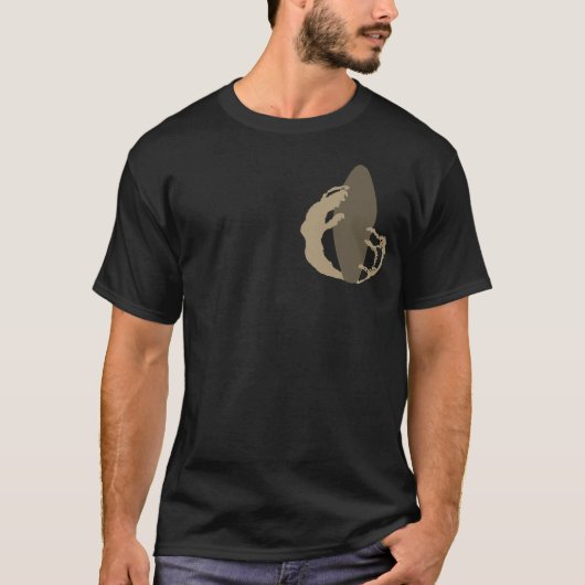 Breaking Wave Longboard Grafik. Die Vision eines S T-Shirt (Vorderseite)