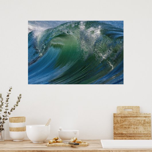 Breaking Wave Poster (Küche)
