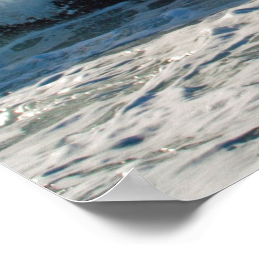 Breaking Wave Poster (Ecke)