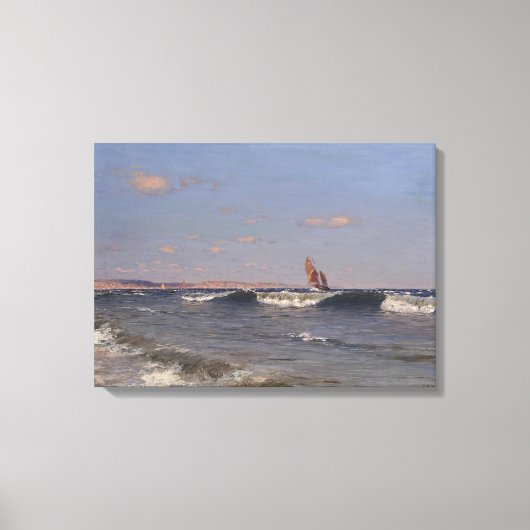 Breaking Wave von Dubovskoy Leinwanddruck (Vorderseite)