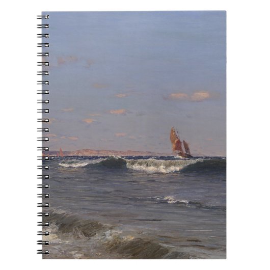 Breaking Wave von Dubovskoy Notizblock (Vorderseite)
