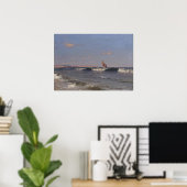 Breaking Wave von Dubovskoy Poster (Heimbüro)