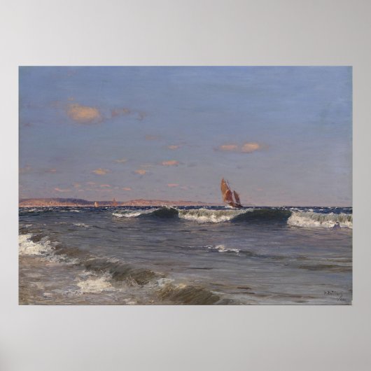 Breaking Wave von Dubovskoy Poster (Vorne)