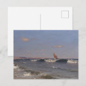 Breaking Wave von Dubovskoy Postkarte (Vorne/Hinten)