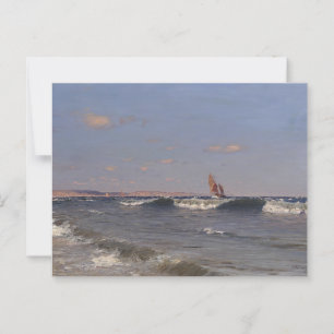 Breaking Wave von Dubovskoy Postkarte