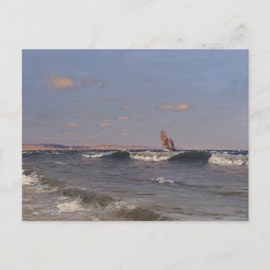 Breaking Wave von Dubovskoy Postkarte (Vorderseite)
