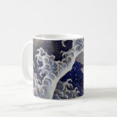 Breaking Waves, Hokusai Kaffeetasse (Vorderseite Links)