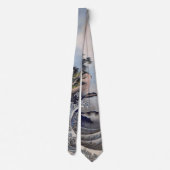 Breaking Waves, Hokusai Krawatte (Rückseite)