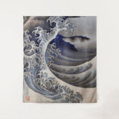 Breaking Waves, Hokusai Wandteppich (Vorderseite)