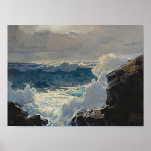 Breaking Waves Poster (Vorne)