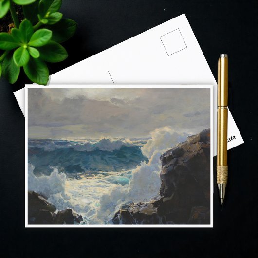 Breaking Waves Postkarte