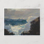 Breaking Waves Postkarte (Vorderseite)