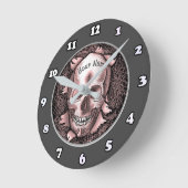Breakout Roter Schädel Uhr (Winkel)